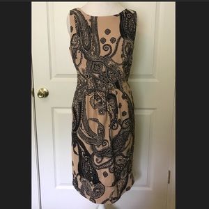 Rabbit Rabbit Rabbit Tan and Black Dress